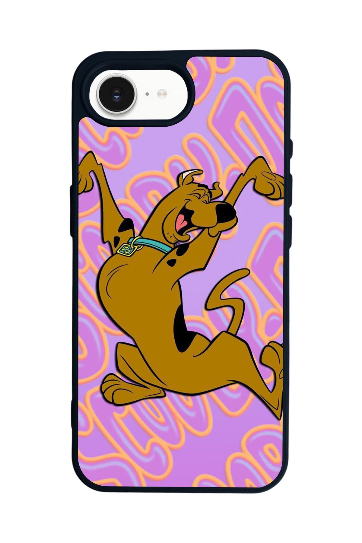 iPhone 16E Uyumlu Scooby Doo Tasarımlı Glossy Premium Kılıf