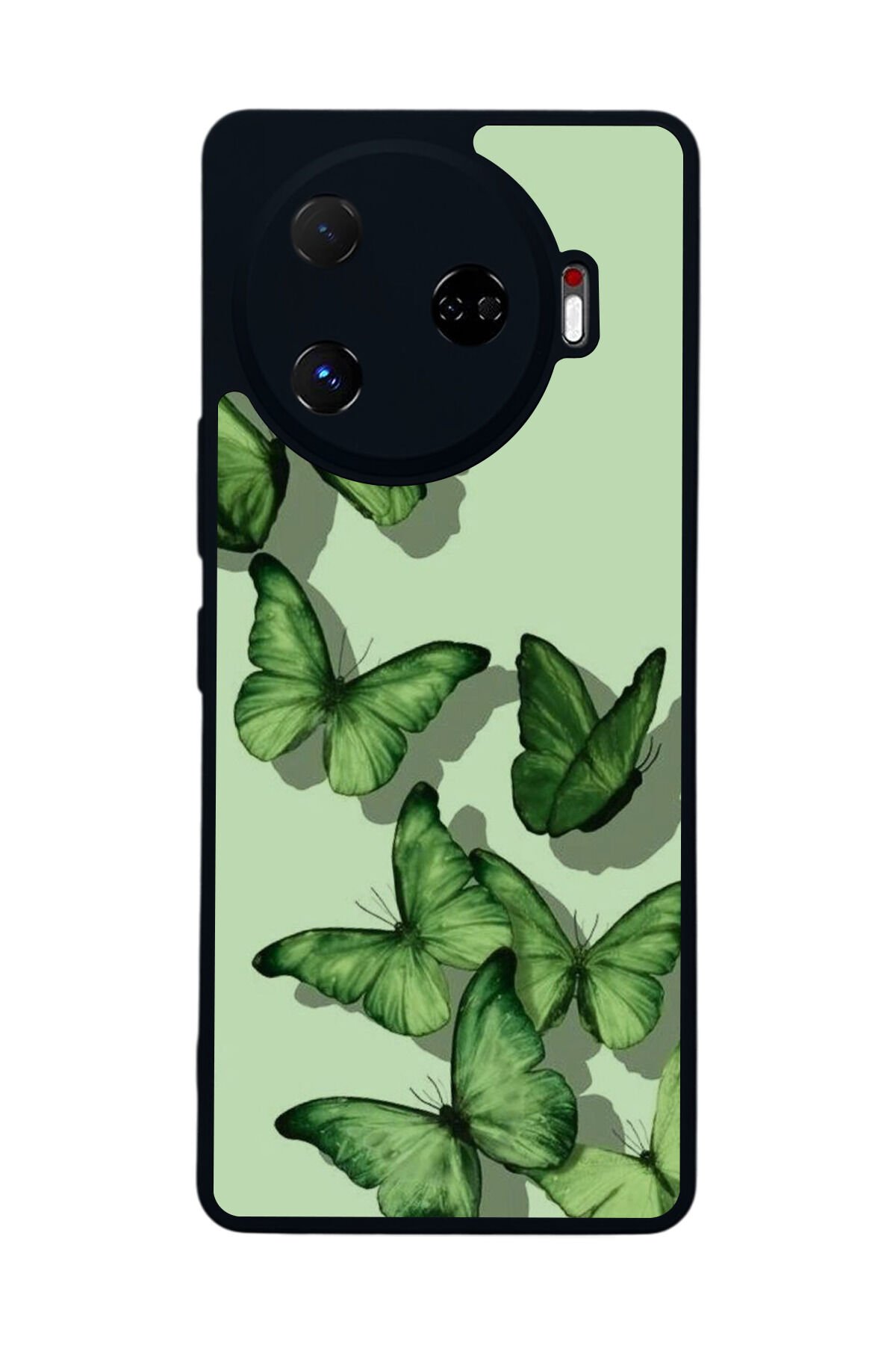 Tecno Camon 30 Pro Uyumlu Kelebek Tasarımlı Glossy Premium Kılıf