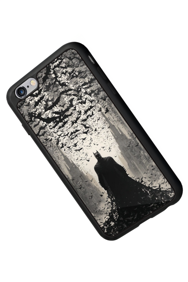 iPhone 6 Plus Uyumlu Batman Tasarımlı Glossy Premium Kılıf
