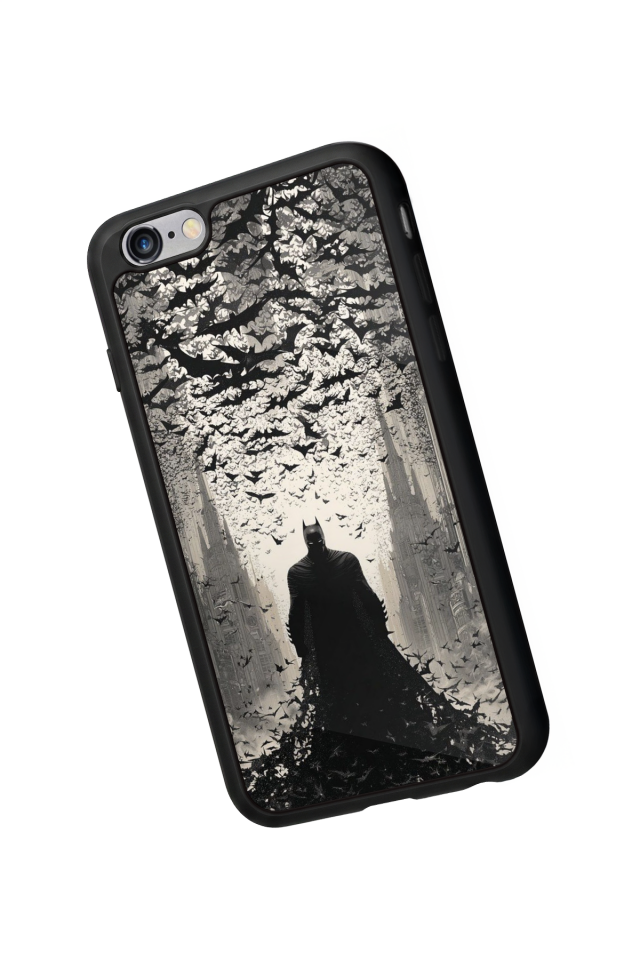iPhone 6 Plus Uyumlu Batman Tasarımlı Glossy Premium Kılıf