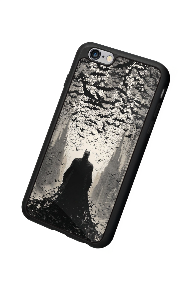 iPhone 6 Plus Uyumlu Batman Tasarımlı Glossy Premium Kılıf