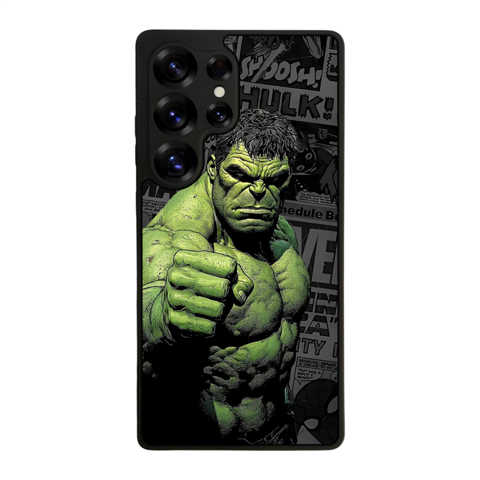 Samsung Galaxy S25 Ultra Uyumlu Hulk Tasarımlı Glossy Premium Kılıf