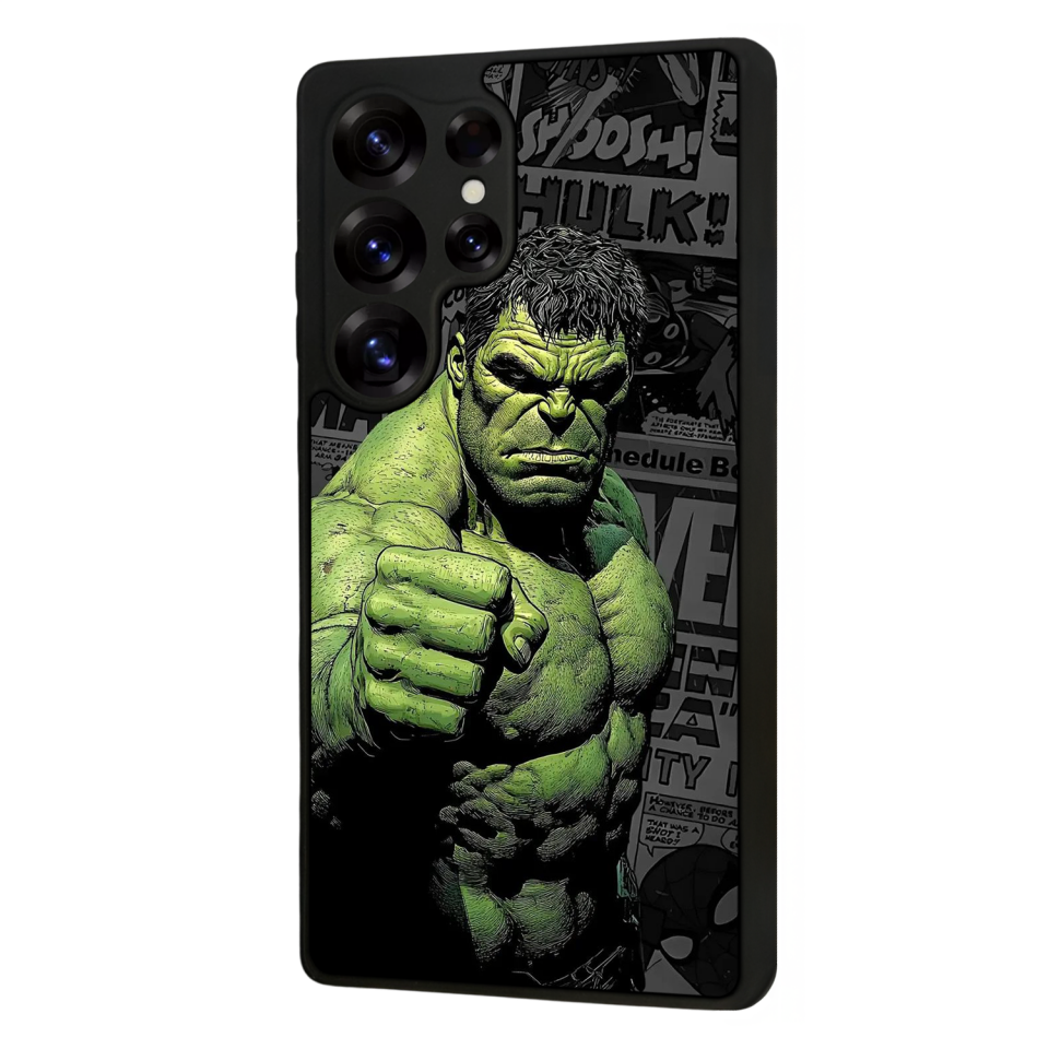 Samsung Galaxy S25 Ultra Uyumlu Hulk Tasarımlı Glossy Premium Kılıf