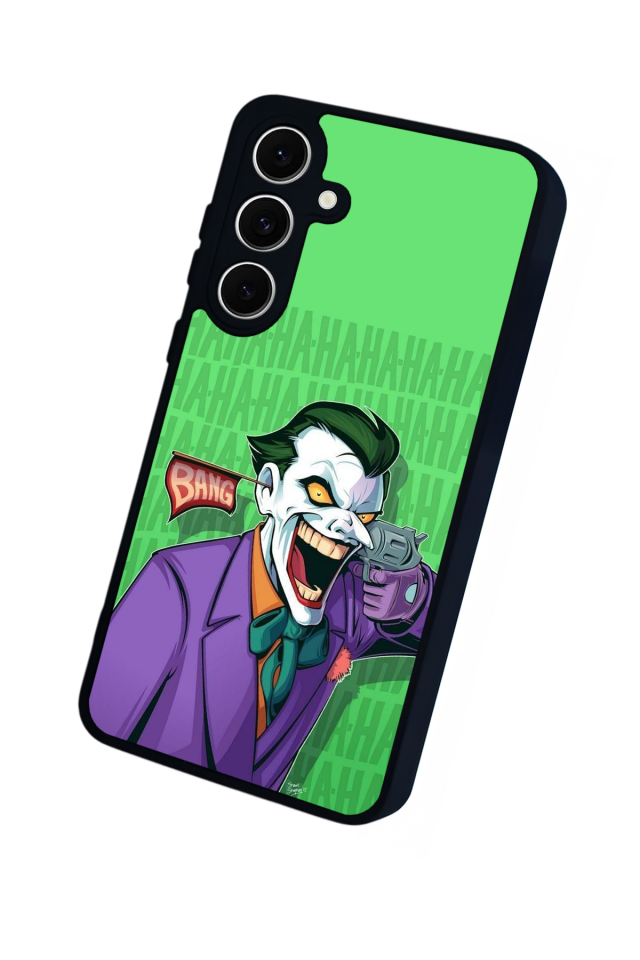 Samsung Galaxy S24 FE Uyumlu Joker Tasarımlı Glossy Premium Kılıf