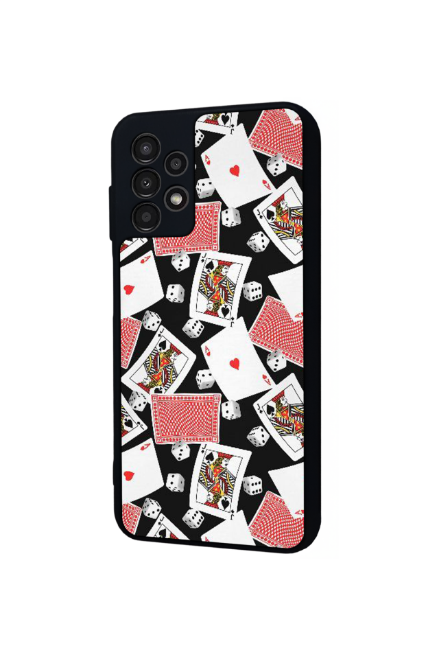 Samsung Galaxy A23 Uyumlu Kart Tasarımlı Glossy Premium Kılıf