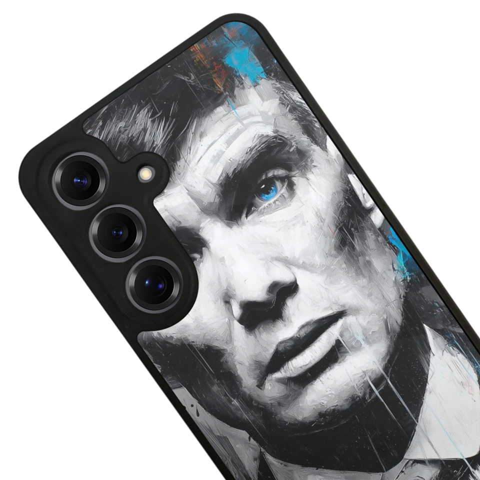 Samsung Galaxy S25 Uyumlu Peaky Blinders Tasarımlı Glossy Premium Kılıf