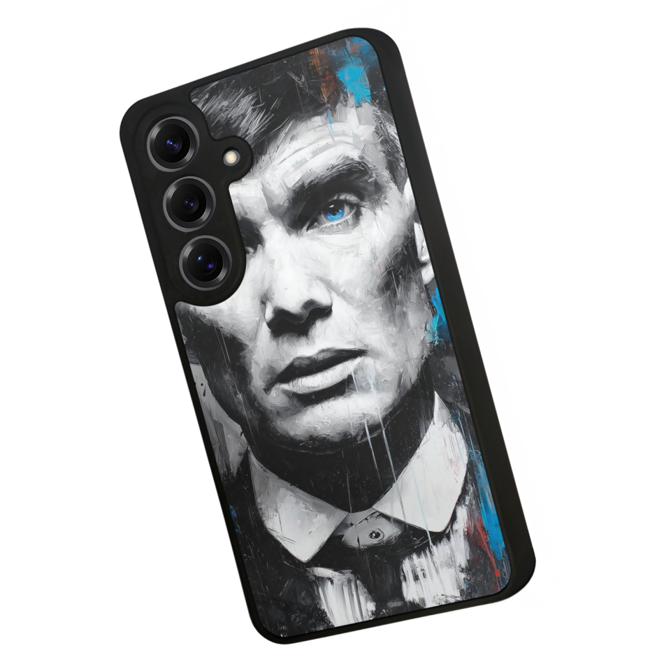 Samsung Galaxy S25 Uyumlu Peaky Blinders Tasarımlı Glossy Premium Kılıf