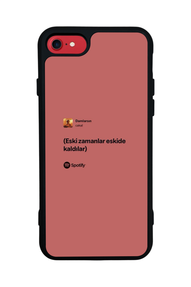 iPhone 7 Uyumlu Sarki Sozleri Tasarımlı Glossy Premium Kılıf