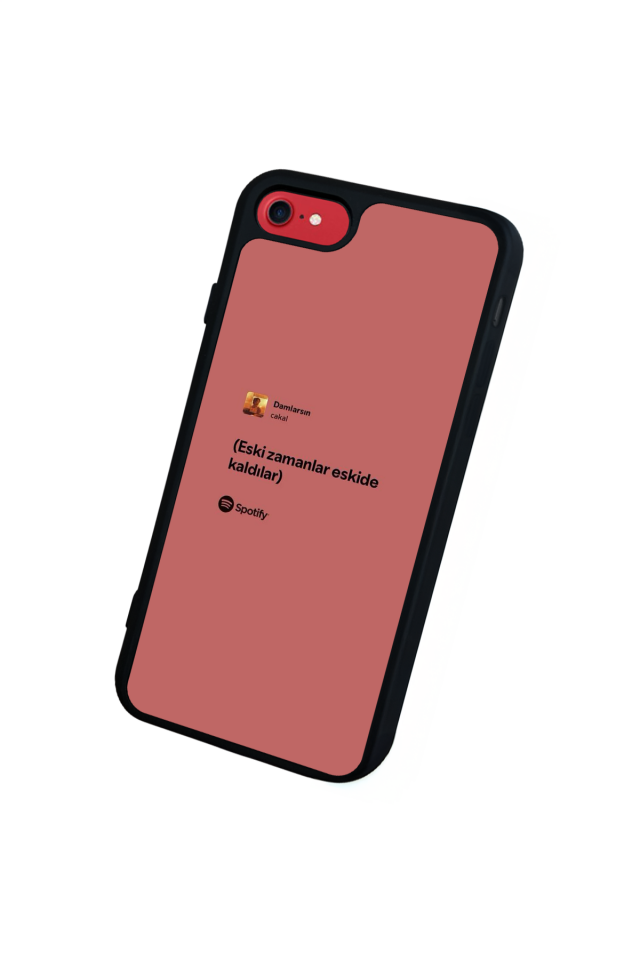 iPhone 7 Uyumlu Sarki Sozleri Tasarımlı Glossy Premium Kılıf