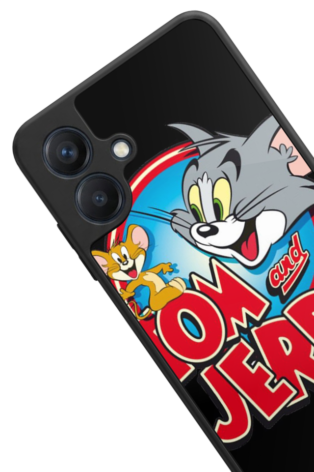 Samsung Galaxy A07 Uyumlu Tom And Jerry Tasarımlı Glossy Premium Kılıf