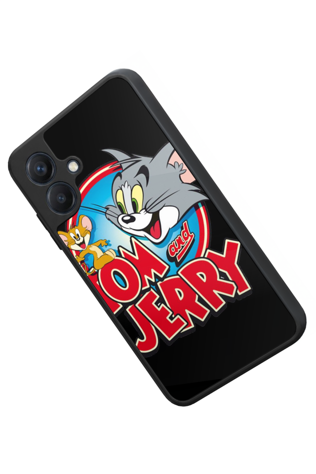 Samsung Galaxy A07 Uyumlu Tom And Jerry Tasarımlı Glossy Premium Kılıf