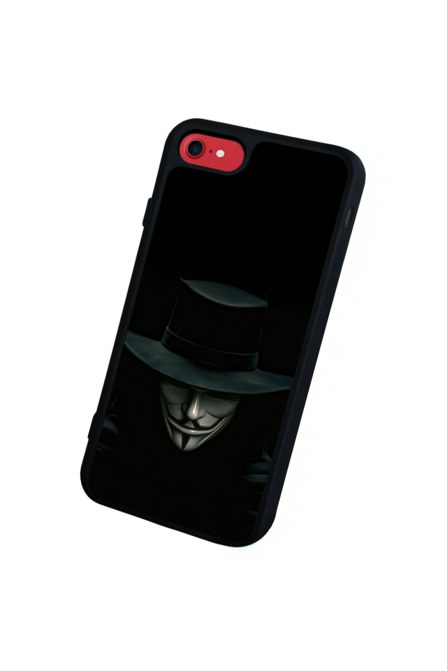 iPhone 8 Uyumlu Vendetta Tasarımlı Glossy Premium Kılıf