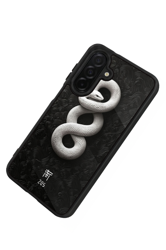 Samsung Galaxy A26 Uyumlu Yılan Tasarımlı Glossy Premium Kılıf