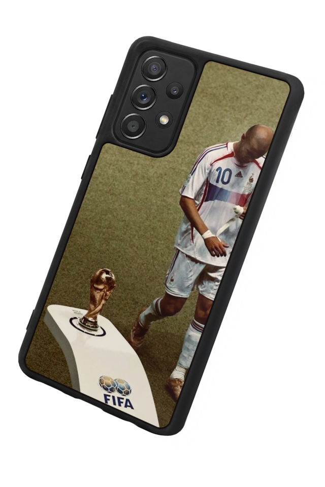 Samsung Galaxy A72 Uyumlu Zidane Tasarımlı Glossy Premium Kılıf