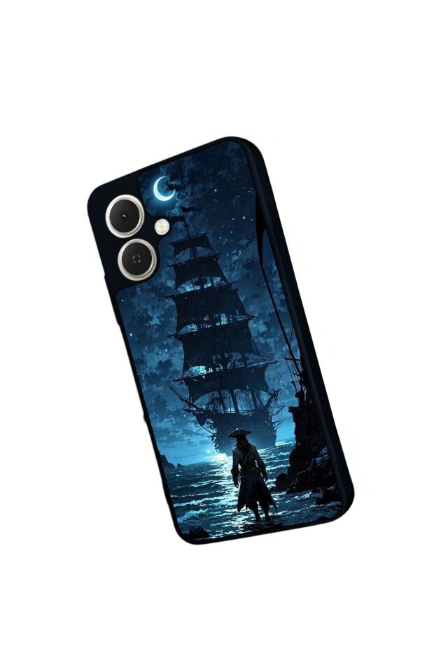 Tecno Spark GO 2 Uyumlu Korsan Tasarımlı Glossy Premium Kılıf