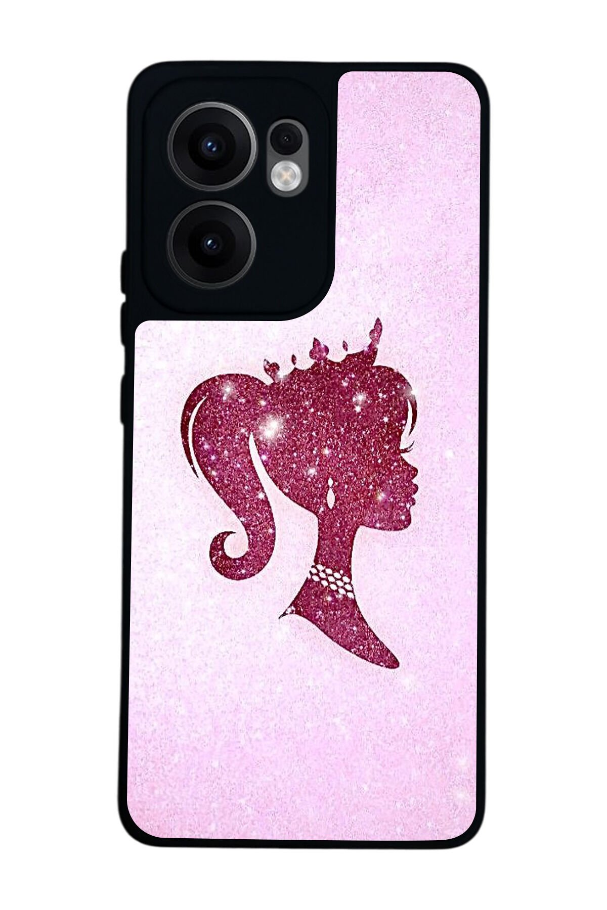 Oppo Reno 13F Uyumlu Barbie Tasarımlı Glossy Premium Kılıf