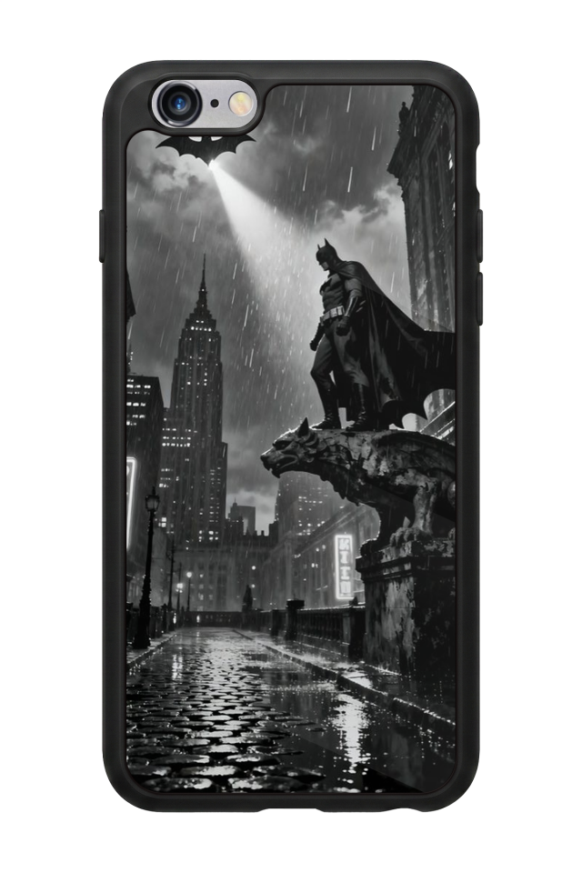 iPhone 6 Plus Uyumlu Batman Tasarımlı Glossy Premium Kılıf