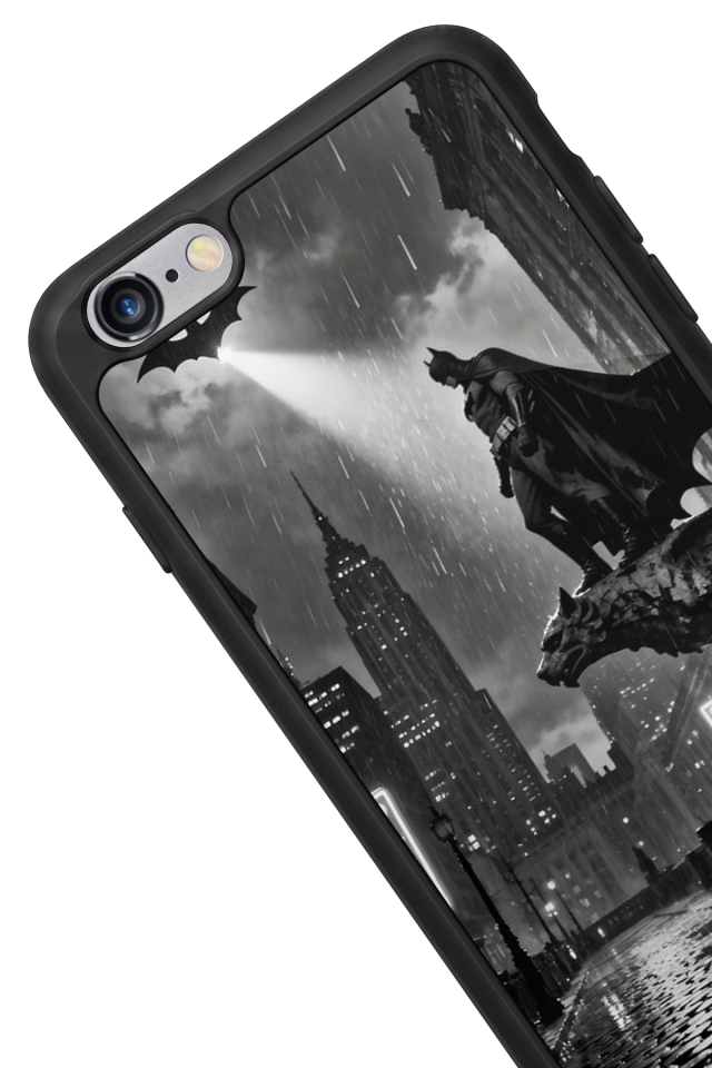 iPhone 6 Plus Uyumlu Batman Tasarımlı Glossy Premium Kılıf
