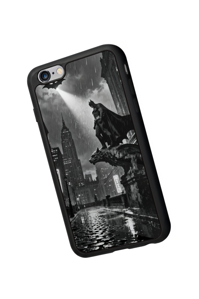 iPhone 6 Plus Uyumlu Batman Tasarımlı Glossy Premium Kılıf