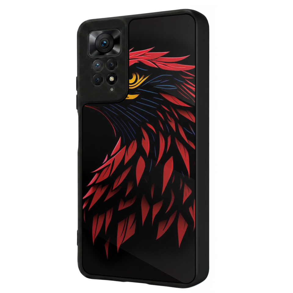 Xiaomi Redmi Note 12 Pro Uyumlu Besiktas Tasarımlı Glossy Premium Kılıf