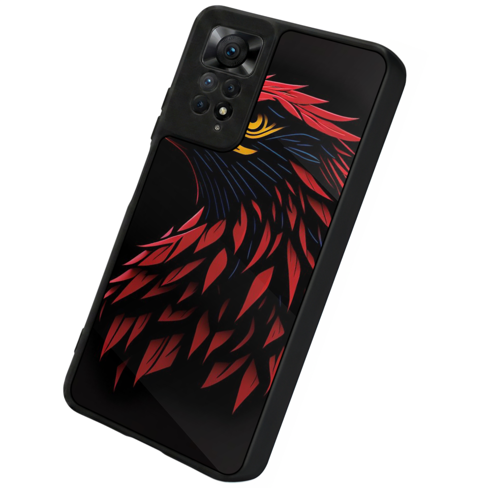 Xiaomi Redmi Note 12 Pro Uyumlu Besiktas Tasarımlı Glossy Premium Kılıf