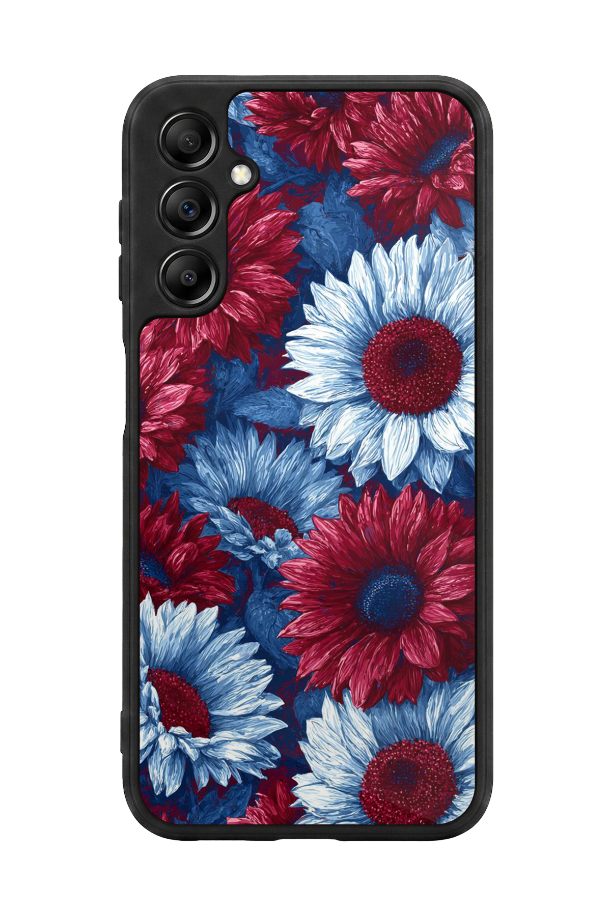 Samsung Galaxy A14 Uyumlu Cicek Tasarımlı Glossy Premium Kılıf