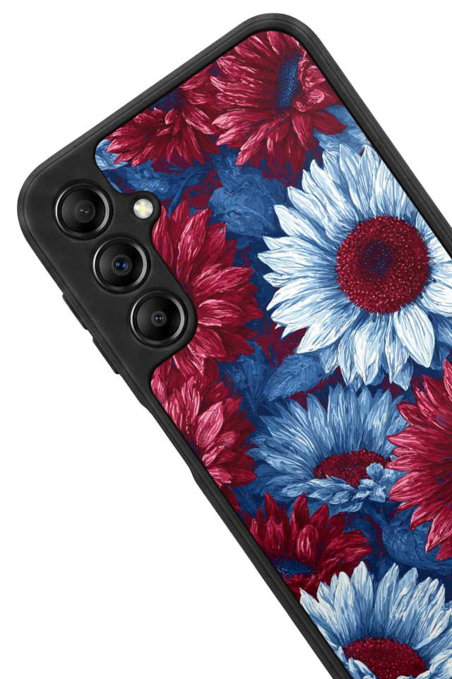 Samsung Galaxy A14 Uyumlu Cicek Tasarımlı Glossy Premium Kılıf