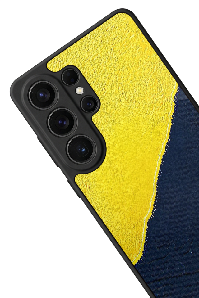 Samsung Galaxy S26 Ultra Uyumlu Fenerbahce Tasarımlı Glossy Premium Kılıf