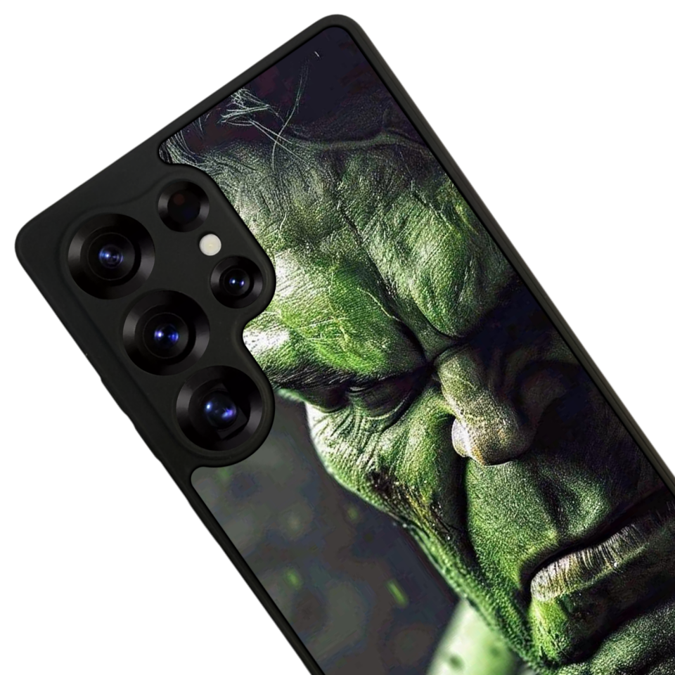 Samsung Galaxy S25 Ultra Uyumlu Hulk Tasarımlı Glossy Premium Kılıf