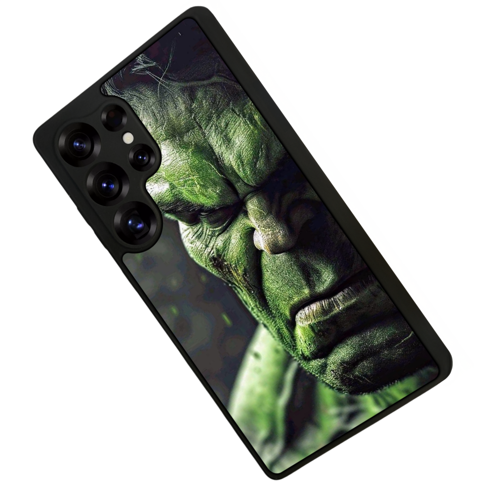 Samsung Galaxy S25 Ultra Uyumlu Hulk Tasarımlı Glossy Premium Kılıf
