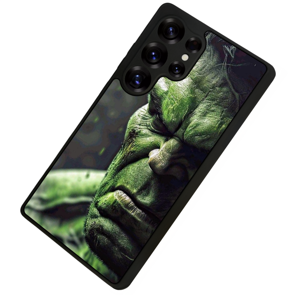 Samsung Galaxy S25 Ultra Uyumlu Hulk Tasarımlı Glossy Premium Kılıf