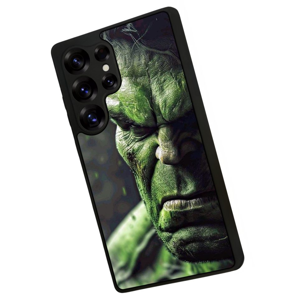 Samsung Galaxy S25 Ultra Uyumlu Hulk Tasarımlı Glossy Premium Kılıf