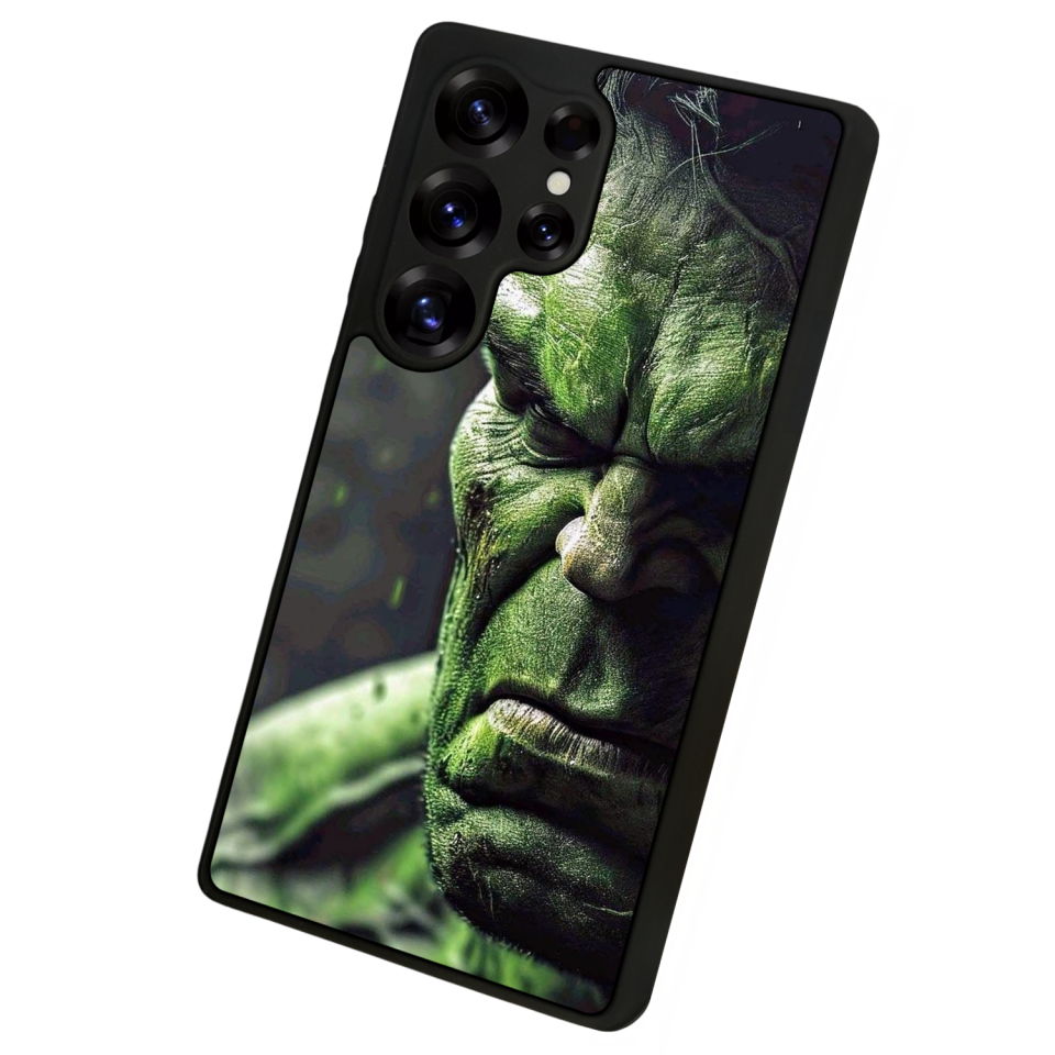 Samsung Galaxy S25 Ultra Uyumlu Hulk Tasarımlı Glossy Premium Kılıf