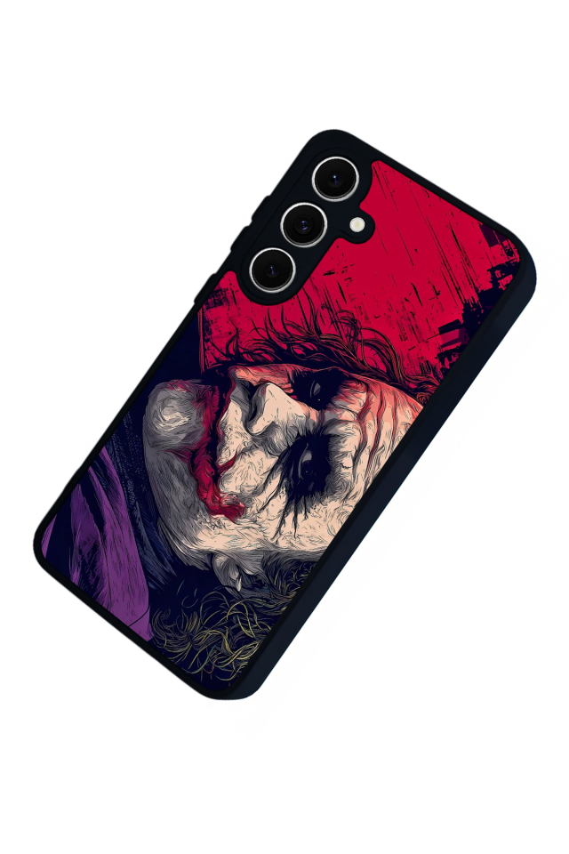 Samsung Galaxy S24 FE Uyumlu Joker Tasarımlı Glossy Premium Kılıf