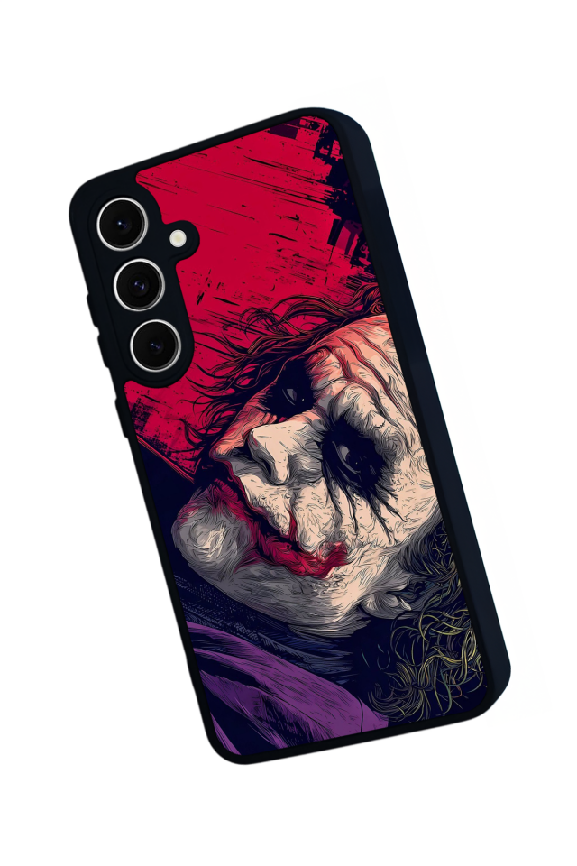 Samsung Galaxy S24 FE Uyumlu Joker Tasarımlı Glossy Premium Kılıf
