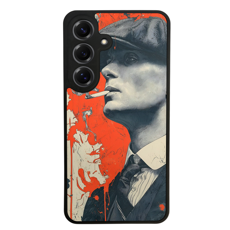 Samsung Galaxy S25 Uyumlu Peaky Blinders Tasarımlı Glossy Premium Kılıf