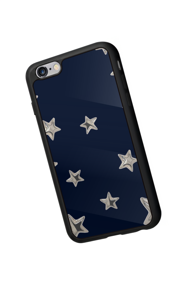 iPhone 6s Plus Uyumlu Retro Yildizlar Tasarımlı Glossy Premium Kılıf