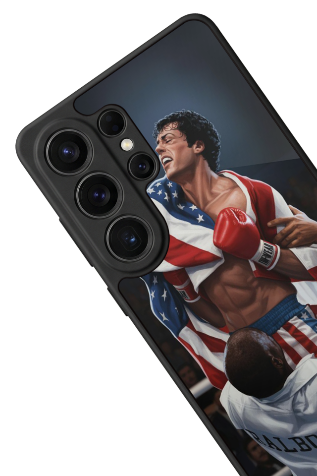 Samsung Galaxy S26 Ultra Uyumlu Rocky Tasarımlı Glossy Premium Kılıf