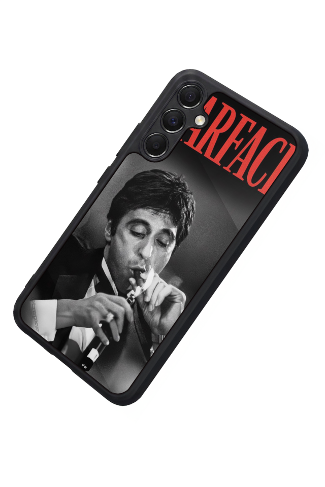 Samsung Galaxy M34 Uyumlu Scarface Tasarımlı Glossy Premium Kılıf