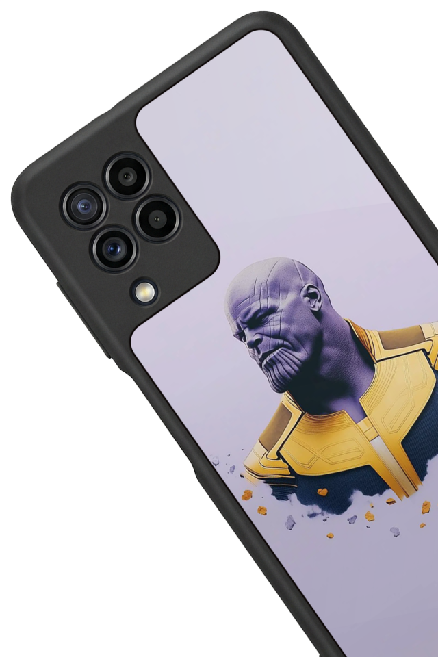 Samsung Galaxy M22 Uyumlu Thanos Tasarımlı Glossy Premium Kılıf