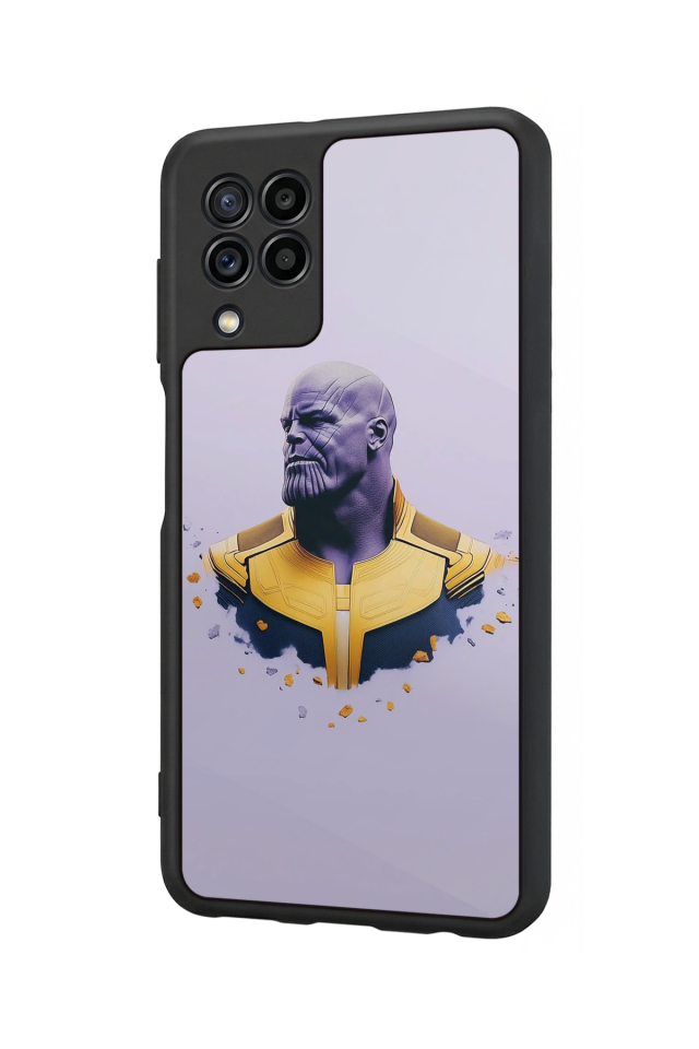 Samsung Galaxy M22 Uyumlu Thanos Tasarımlı Glossy Premium Kılıf