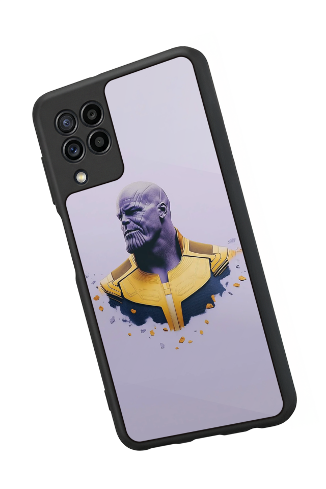 Samsung Galaxy M22 Uyumlu Thanos Tasarımlı Glossy Premium Kılıf