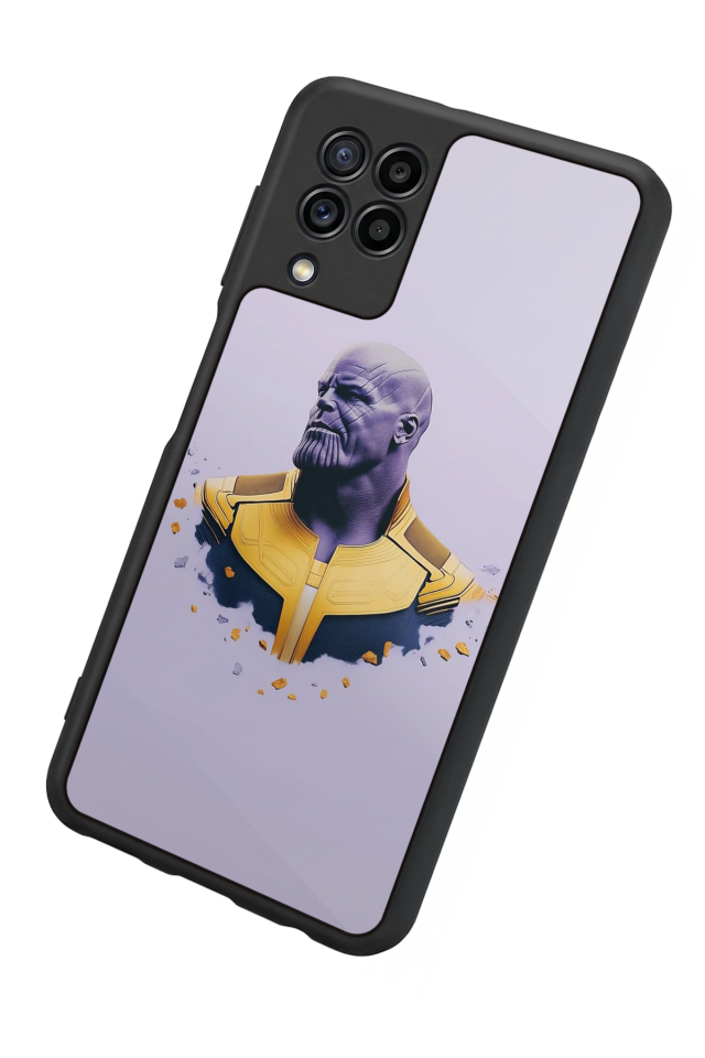 Samsung Galaxy M22 Uyumlu Thanos Tasarımlı Glossy Premium Kılıf