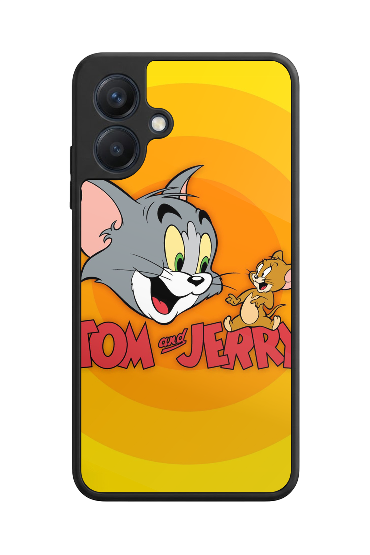 Samsung Galaxy A07 Uyumlu Tom And Jerry Tasarımlı Glossy Premium Kılıf