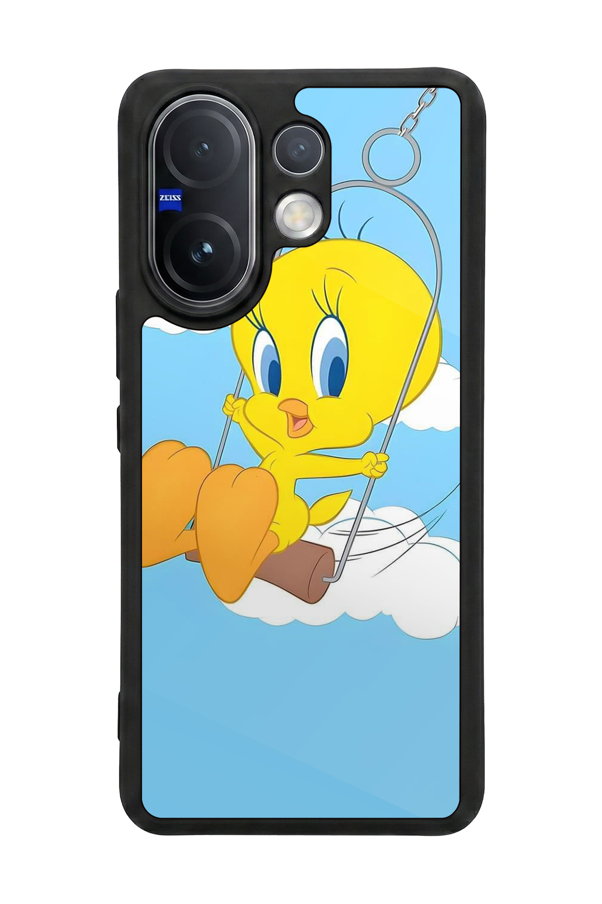 Vivo V60 Uyumlu Tweety Tasarımlı Glossy Premium Kılıf