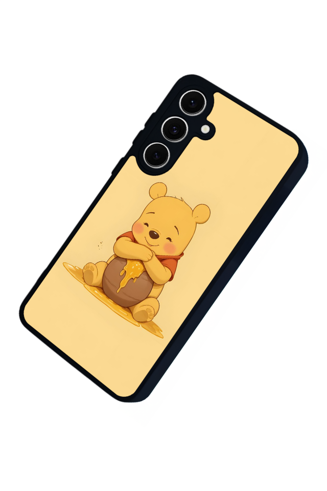 Samsung Galaxy A16 Uyumlu Winnie Tasarımlı Glossy Premium Kılıf
