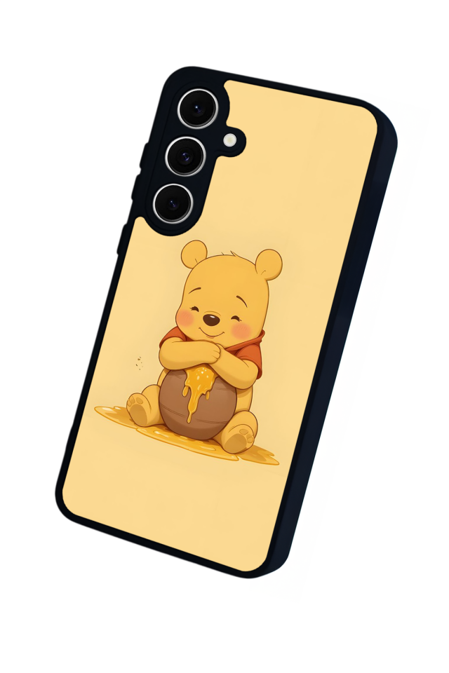Samsung Galaxy A16 Uyumlu Winnie Tasarımlı Glossy Premium Kılıf