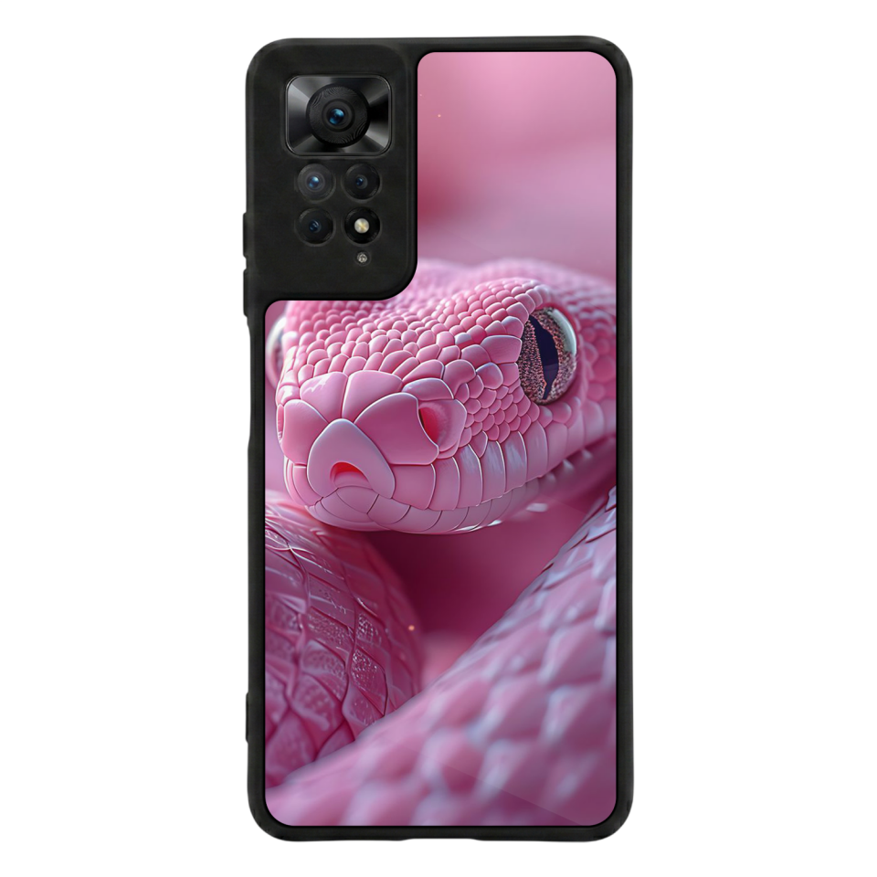 Xiaomi Redmi Note 12 Pro Uyumlu Yılan Tasarımlı Glossy Premium Kılıf