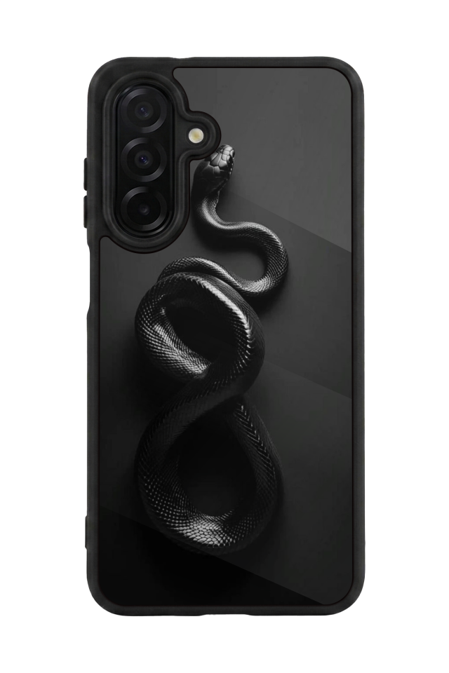 Samsung Galaxy A26 Uyumlu Yılan Tasarımlı Glossy Premium Kılıf