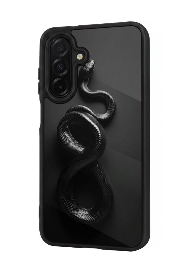 Samsung Galaxy A26 Uyumlu Yılan Tasarımlı Glossy Premium Kılıf
